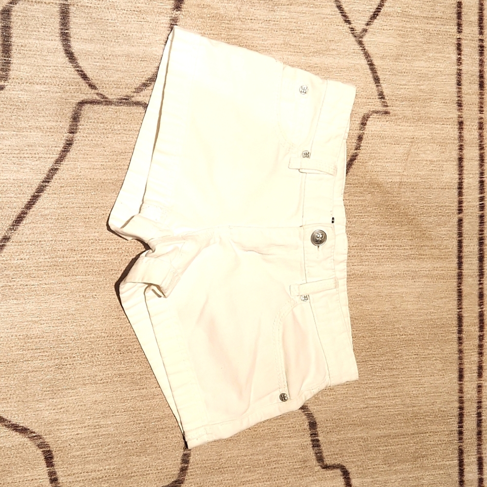 BCBGMaxAzria White Shorts- Size 25